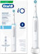 Oral-B Електрическа Четка За Зъби С Батерии Сензор За Натиск Бяла