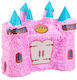 Pinata Castelul Prințesei Petrecere Flippy Din Hârtie Creponată Carton Pinata Petrecere 40 X 37 X 15 Cm Roz Deschis