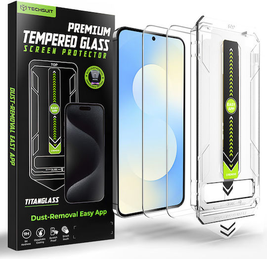 Techsuit Tempered Glass 2pcs (Galaxy S25 FE)