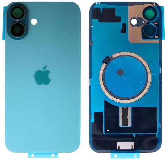 Battery Cover Turquoise for iPhone 16 Plus