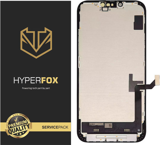 Hyperfox Οθόνη OLED mit Touch-Mechanismus für iPhone 14 Plus (Schwarz)