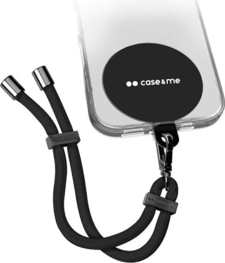 Sbs Case Me Neck Strap Lanyard Patch Smartphones Black