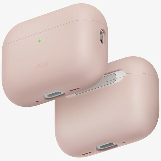 Uniq Θήκη Σιλικόνης σε Μπεζ χρώμα για Apple AirPods Pro