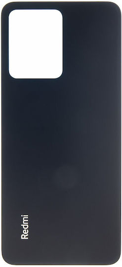 Battery Cover Xiaomi Redmi Note 12 4G Onyx Gray OEM