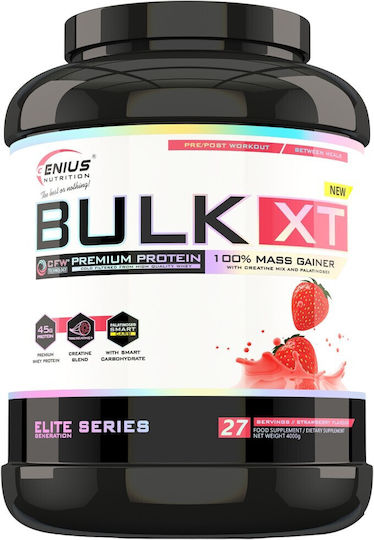 Genius Nutrition Bulk-XT Специална Хранителна Добавка 4000гр Ягода