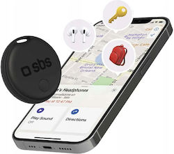 SBS Bluetooth Tracker Kompatibel mit Apple Find My Schwarz SBS Bluetooth Tracker Kompatibel mit Apple Find My Schwarz