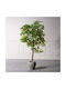 Supergreens UV Artificial Ficus Lyrata Green Tree 120 cm