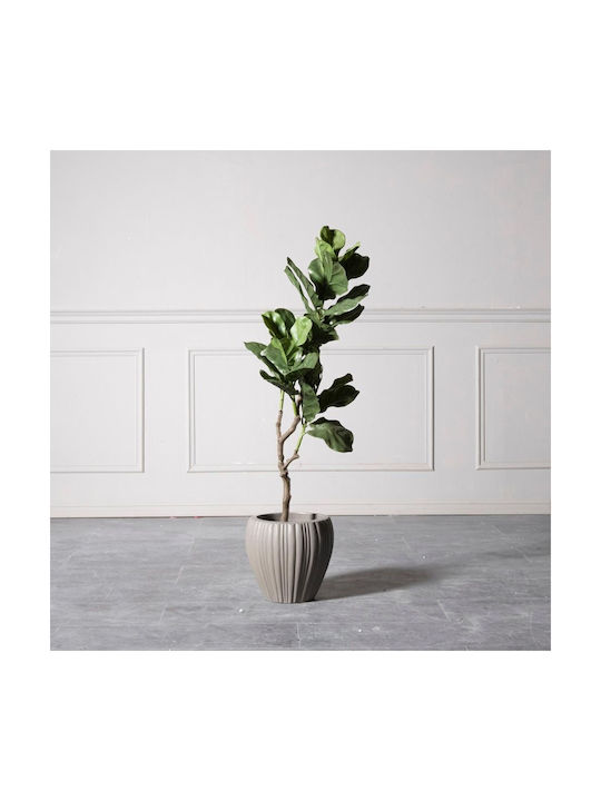 Supergreens UV+FR Изкуствено Дърво Ficus Lyrata Зелено 120 См