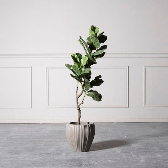 Supergreens Uv+fr Künstlicher Ficus Lyrata Baum Grün 120 cm
