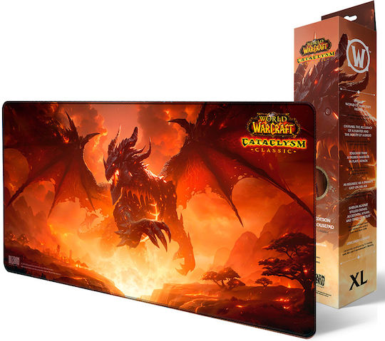 World Warcraft Classic Cataclysm Deathwing Подложка За Мишка Xl