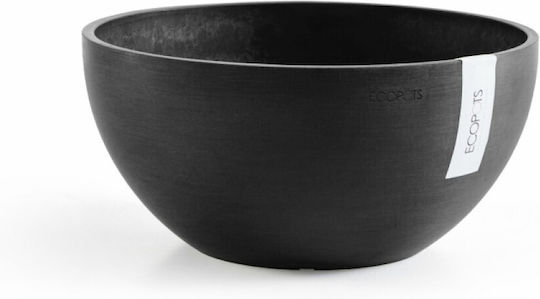 Ecopots Brussels Pot Black