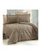 MayHome Duvet Set Single 160x240cm Polycotton Geometric 2pcs