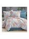 MayHome Duvet Set Single 160x240cm Polycotton Floral