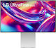 LG UltraFine 32U990A-S Monitor IPS HDR 31.47" 6144x3456 cu Timp De Răspuns 5ms GTG Argintiu