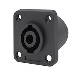 Gbc 29.1931.00 Βάση Θηλυκή Speakon 4-pin