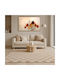 Χαλί Ορθογώνιο Shaggy Cream-beige 160x210cm