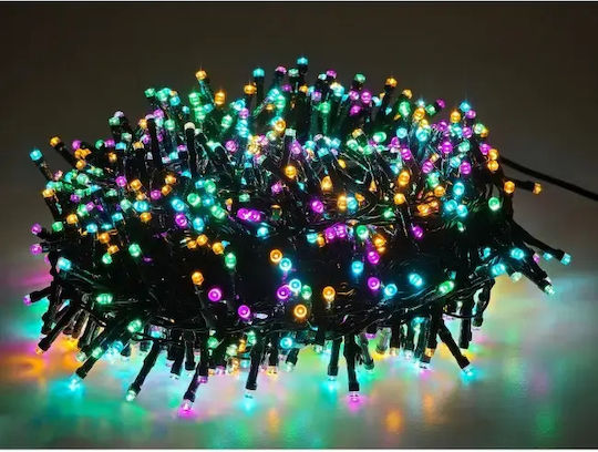 1000 Lights LED 50m. Multicolor in String 1pcs
