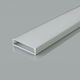 Профил Алуминий Широк 40x10mm Led Ленти Опал Капак 2m V-tac 24100
