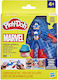 Hasbro Play-Doh Set Aluat De Modelare Plasticină Captain America Marvel Pentru 3+ Ani