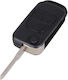 Techstar Car Key Cover Case Compatible Mercedes-Benz A C E Clk M L Slk Cl Sl AMG S Class 3 Buttons Hu64
