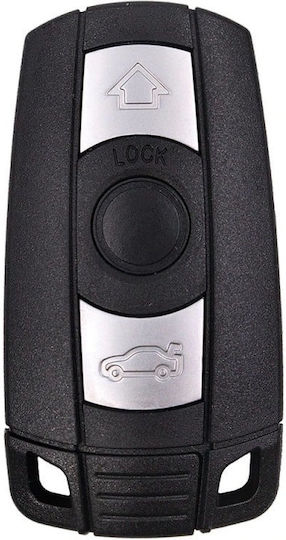 Komplette Techstar Autoschlüssel Schutzhülle Bmw Serie 1 3 5 X 2004-2014 Ohne Keyless Entry Funktion