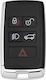 Techstar Car Key Case Land Rover Range Rover Evoque Sport Discovery 3 5 Buttons