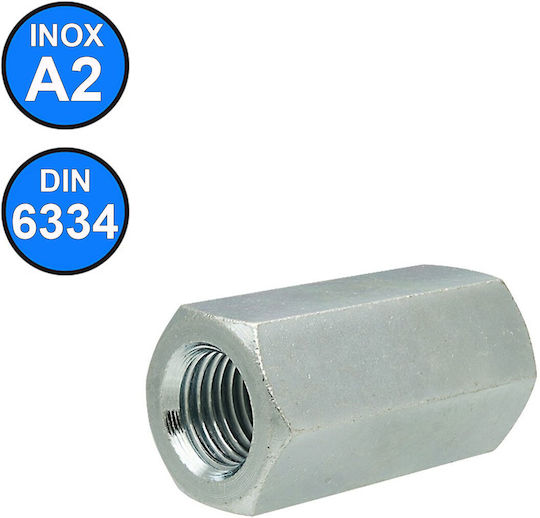 Inox Mare Παξιμάδι Μούφα DIN 6334