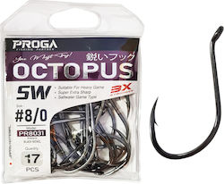 Proga Αγκίστρια Octopus Bigpack Pr8031 #3/0 33 Τεμάχια Proga Αγκίστρια Octopus Bigpack Pr8031 #3/0 33 Τεμάχια