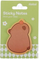 Самозалепващи Листчета Sticky Notes Capybara Зелени 20 Листчета 5.4x7.3см Itotal Самозалепващи Листчета Sticky Notes Capybara Зелени 20 Листчета 5.4x7.3см Itotal