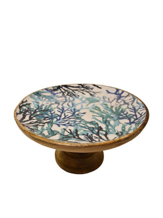 Atmosphera Mango Enamel Декоративен Поднос Син 1бр xx