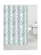 Ankor Shower Curtain 180x180cm Petrol