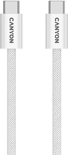Canyon Onwire 60mg Datenkabel USB-C USB-C 1 m Weiß