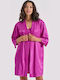 Milena by Paris Winter Women's Robe Magenta
