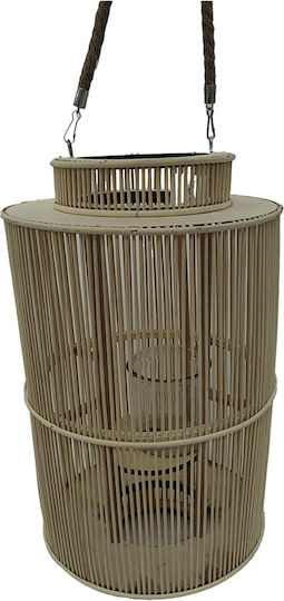 Laterne Laterne Bamboo Grün 28x28x50cm 1Stück