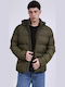 Winter Jacke Olive