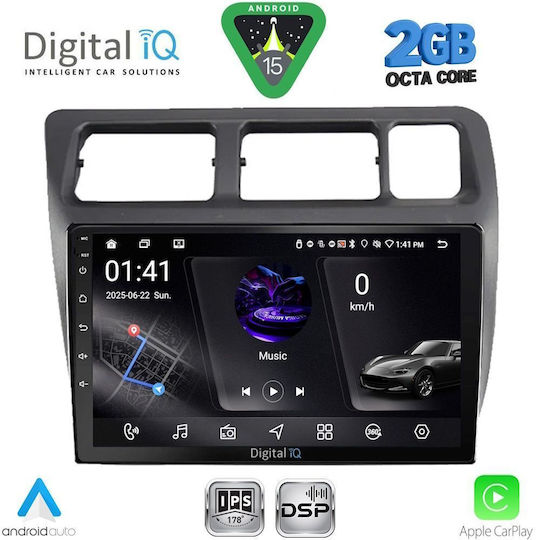 Digital IQ Car Audio System for Toyota Corolla 1992-1997 (Bluetooth/USB/WiFi/GPS/Apple-Carplay/Android-Auto) with Touch Screen 9"