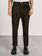 Culton Trousers in Tapered Line Olive