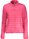 Women's Short Lifestyle Jacket for Winter Pink