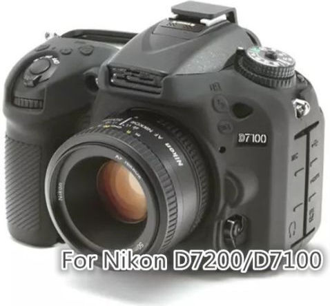 Nikon D7100 D7200 Kamerazubehör Silikonhülle Gehäuseabdeckung