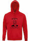Unisex Organic Cotton Hoodie Murray Christmas Bill Murray Fan Red