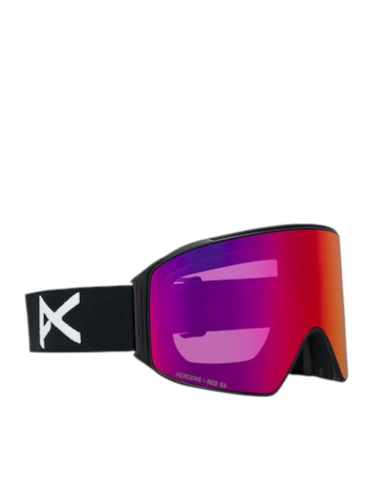 Anon Ski & Snowboard Goggles Kids Black with Lens in Black Color