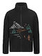 Ανδρική Ζακέτα Fleece Black