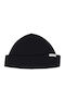 Volles Gesicht Männer Beanie Gestrickt in Schwarz Farbe