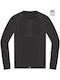Astrolabio Herren Thermo Langarmshirt Schwarz