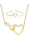 Set mit Halskette & Armband