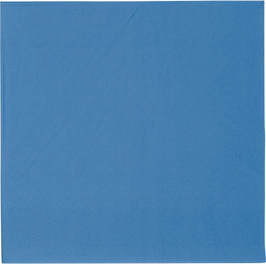 Χαρτοπετσέτες Φαγητού 3φύλλες Vert Decor 33x33cm Dark Blue Μπλε 20 Τεμ