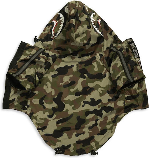 Denik Pets Haine pentru câini Impermeabil Verde XXXXXL Mare cu Lungimea Spateului 76 cm