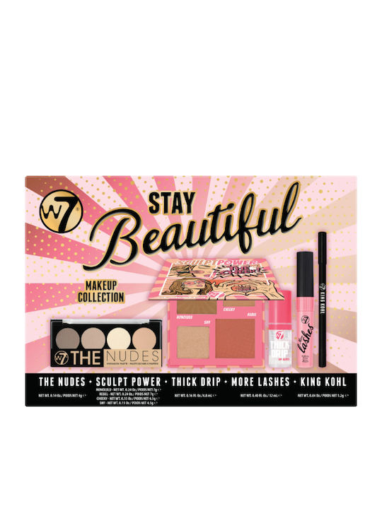 W7 Cosmetics Stay Beautiful Make-up-Paletten und Sets für Gesicht, Augen und Lippen