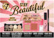 W7 Cosmetics Stay Beautiful Палитра за грим за лице, очи и устни