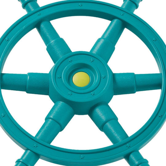 Turquoise-green Star Steering Wheel